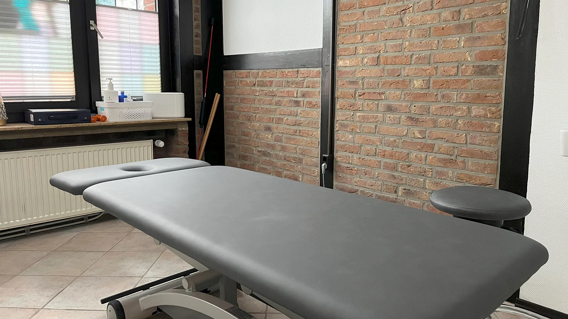 Behandlungsliege der Praxis für Osteopathie